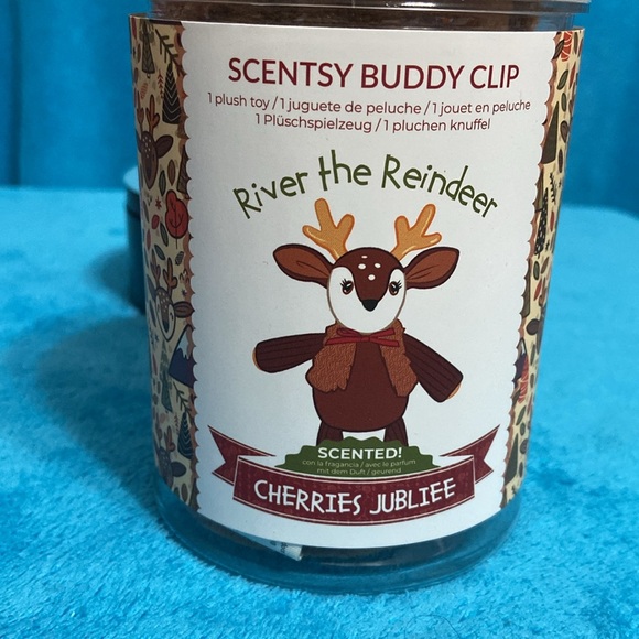 NIP - Scentsy Buddy Clip - Cherries Jubilee - Picture 3 of 3